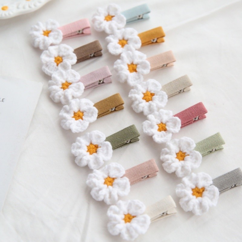 Hair Clip Manufacturer - Five Petal Flower Bow Handmade