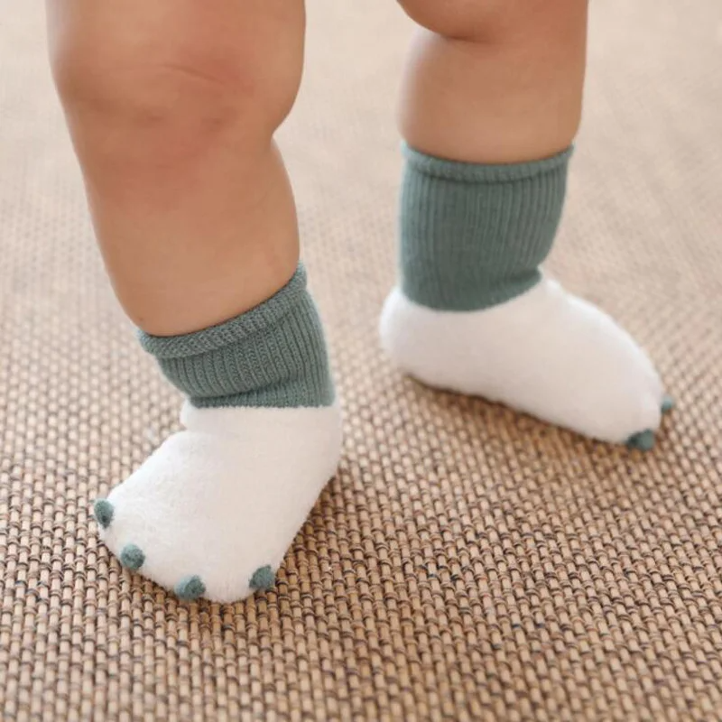 Baby Socks Manufacturer - Lovely Paw Winter Anti-skid