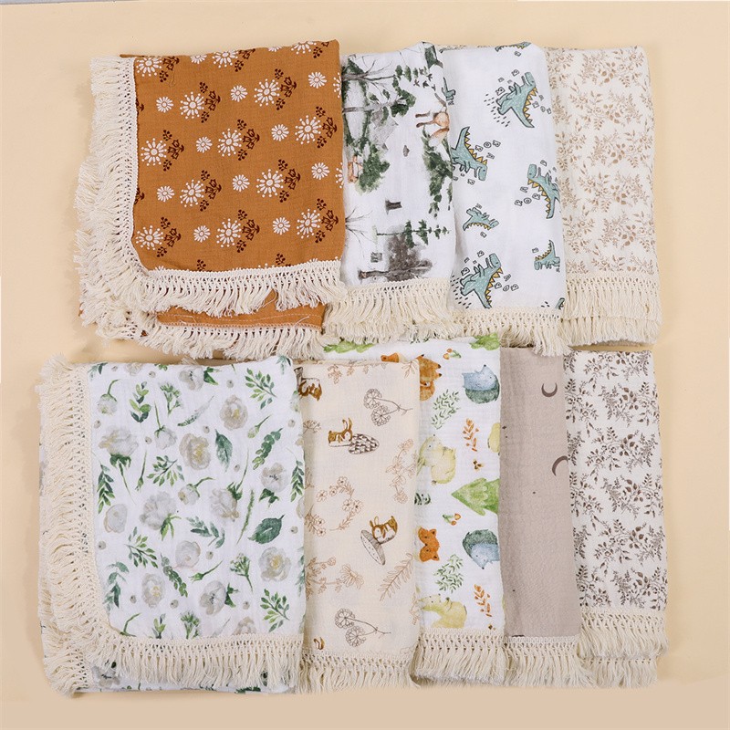 Swaddle Blanket Manufacturer - Soft Cotton Muslin Breathable