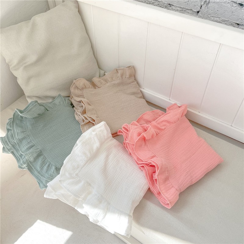 Baby Blanket Manufacturer - New Ins Solid Color Cotton