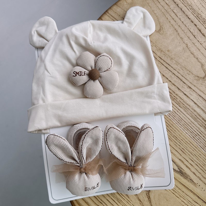 Baby Gift Set Factory - Cute Animal Ear Hat Socks