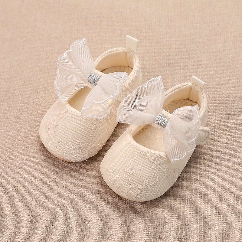 Baby Shoes Supplier - Cute White Lace Christening