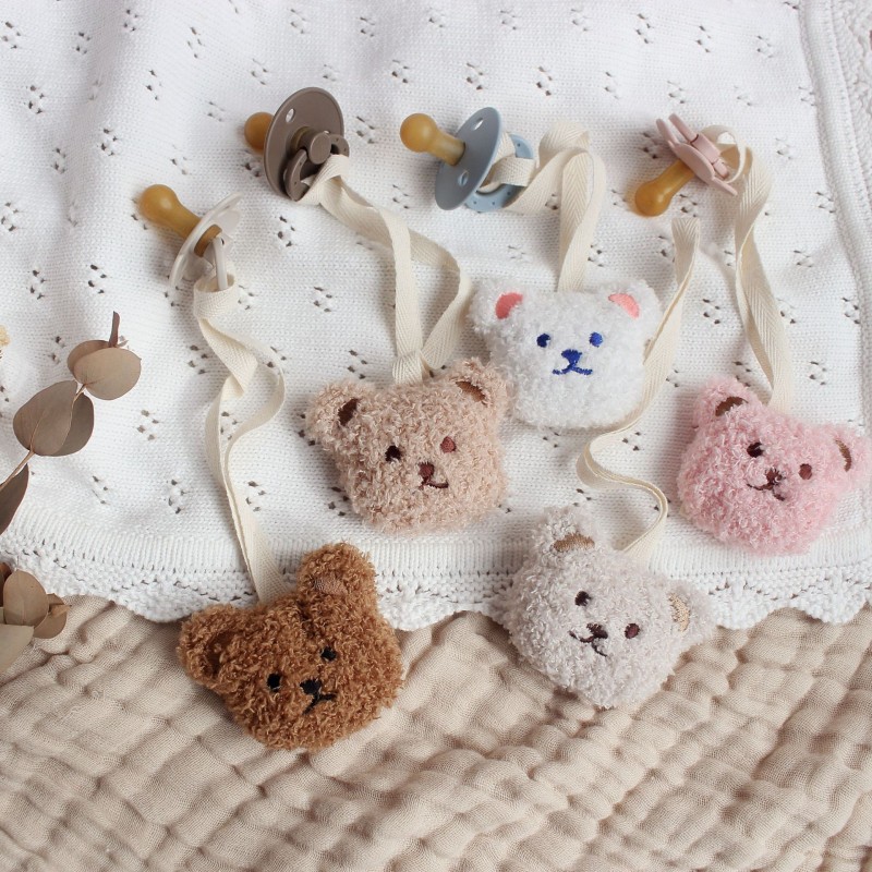 Pacifier Holder Supplier - Ins Daisy Flower Teddy