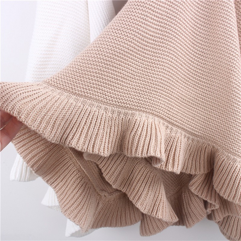 Infant Blanket Supplier - Soft Warm Ruffled Edges