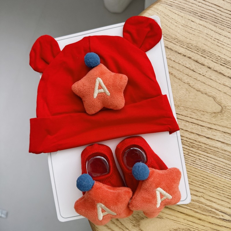 Baby Gift Set Factory - Cute Animal Ear Hat Socks