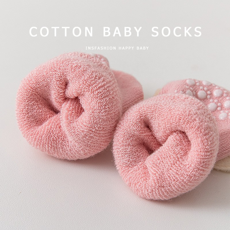 Baby Socks Supplier - Cute Cotton Anti-Slip Rubber