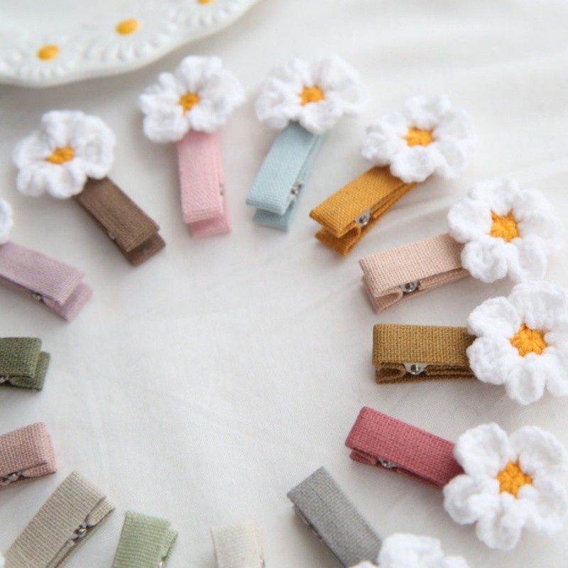 Hair Clip Manufacturer - Five Petal Flower Bow Handmade