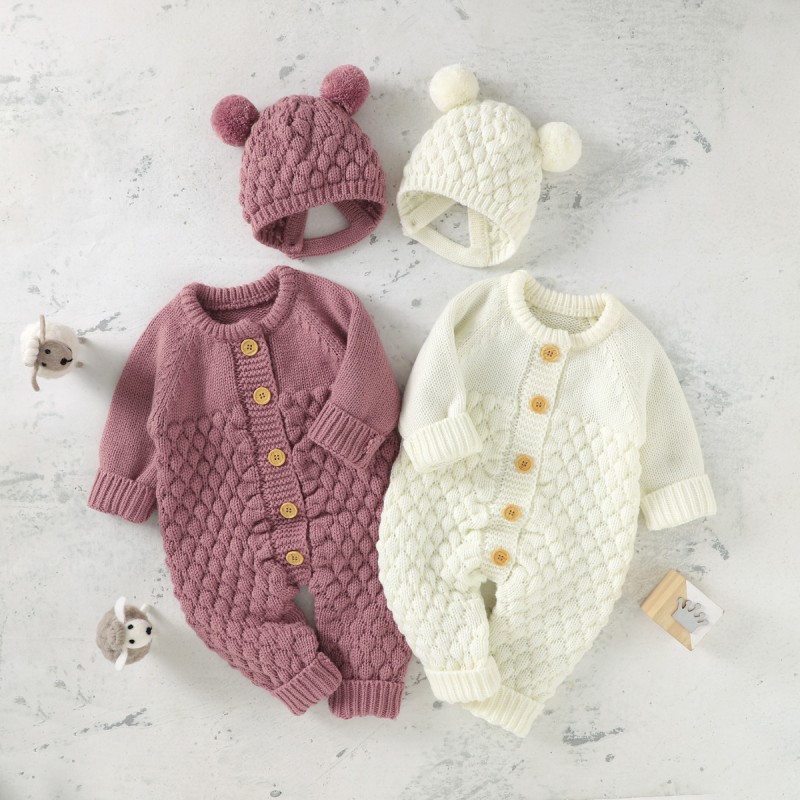 Newborn Overalls Factory - Winter Long Sleeve Solid