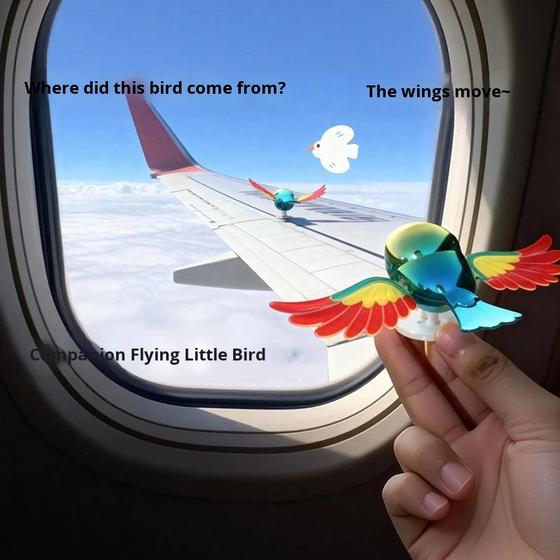 Car Ornament Supplier - 2025 Custom Logo Flying Bird