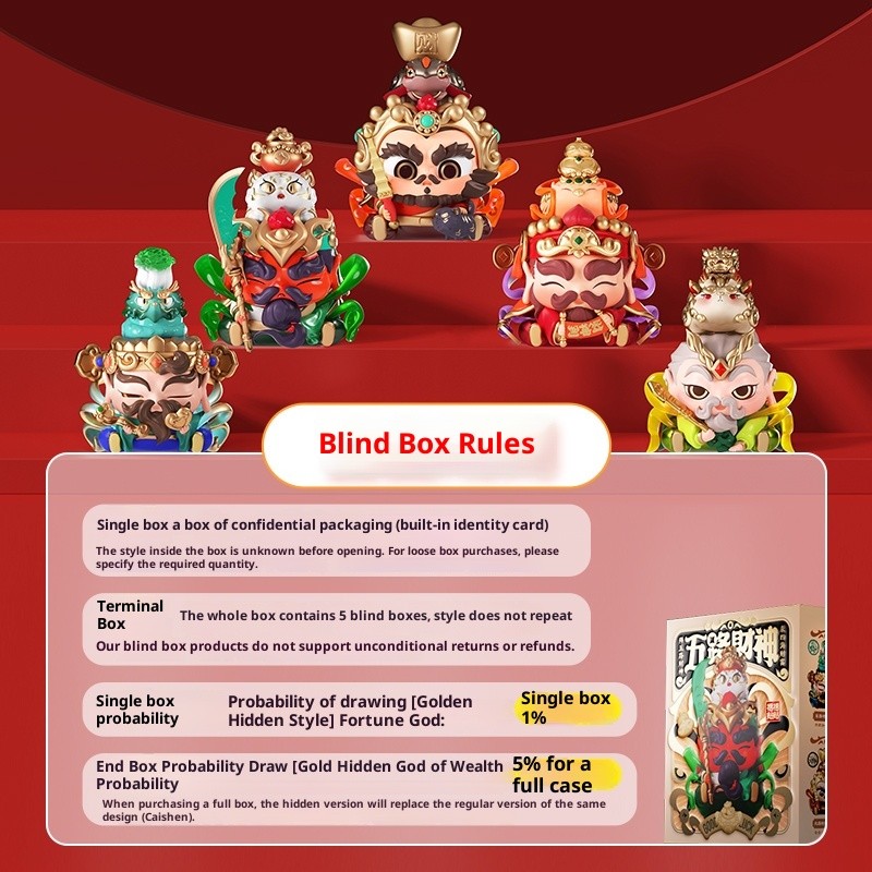 Glass Figurine Supplier - Caishen God of Wealth