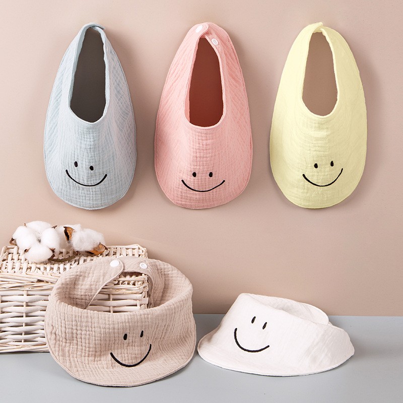 Baby Bib Manufacturer - Pure Cotton Triangle