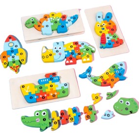 Wooden Puzzle Supplier - Early Education Cognitive