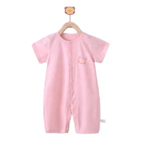 Baby Jumpsuit Supplier - 100% Cotton Summer Newborn