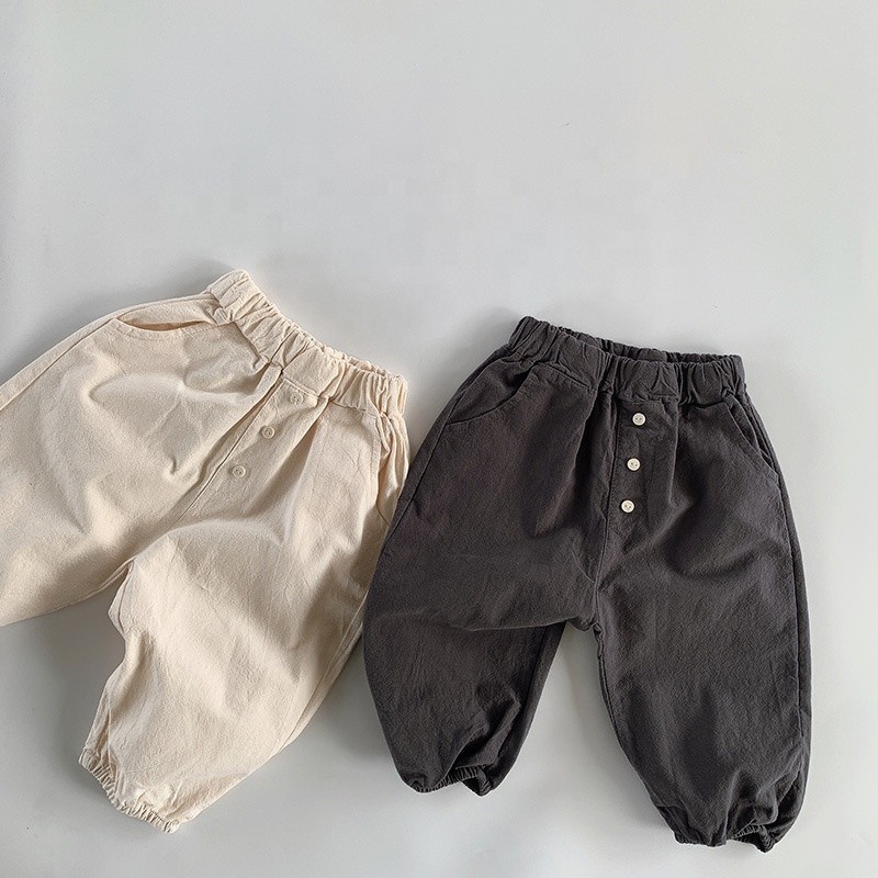 Kids Pants Supplier - Spring Autumn Pure Cotton