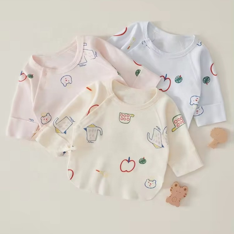 Newborn Shirt Manufacturer - Custom Half Back Pure Cotton