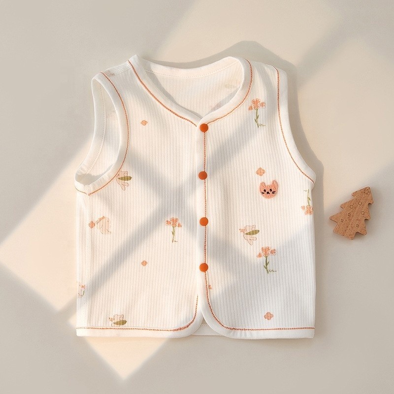 Baby Vest Supplier - Pure Cotton Thin Jacket