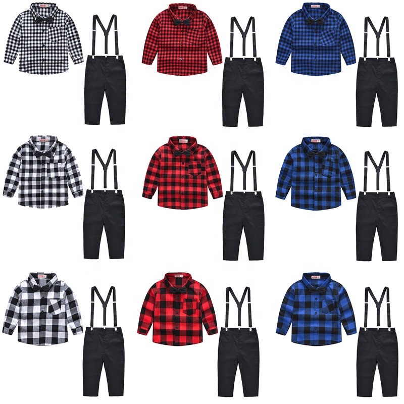 Two Piece Set Supplier - Spring Autumn Checkered