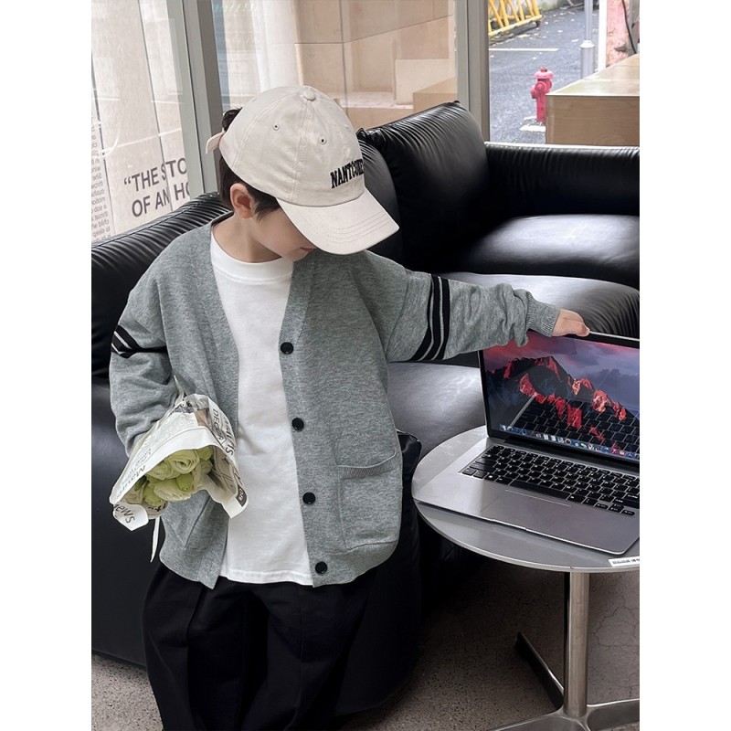 Baby Cardigan Manufacturer - Wholesale Knitted Striped