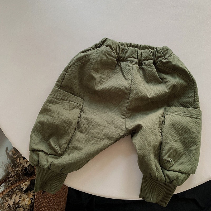 Children Pants Manufacturer - Winter Casual Cargo