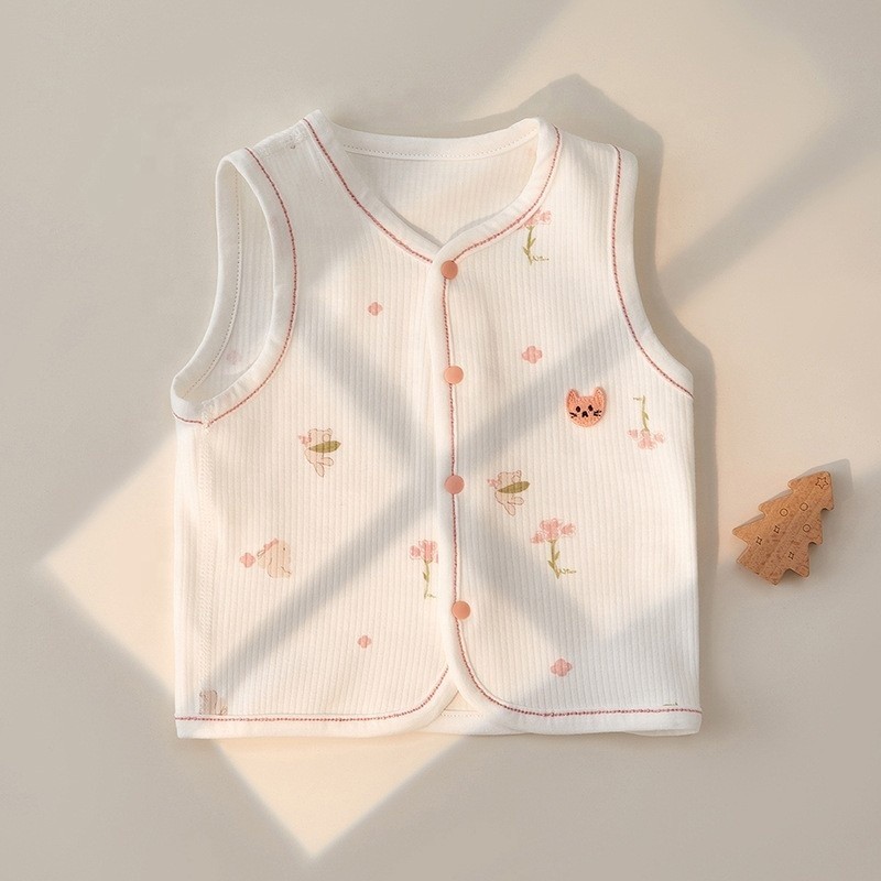 Baby Vest Supplier - Pure Cotton Thin Jacket