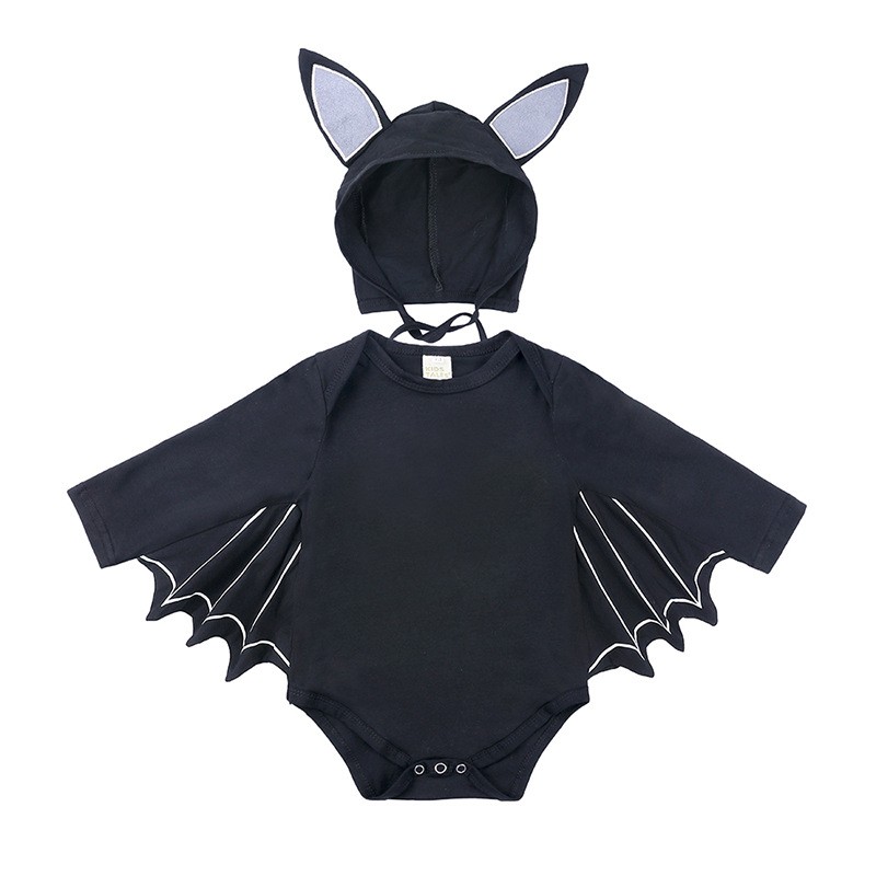 Halloween Jumpsuit Manufacturer - Autumn Bat Long Sleeve
