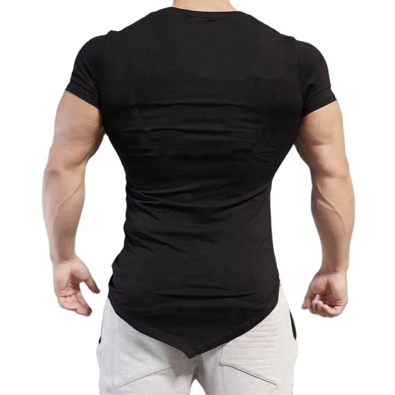 Fitness T-shirt Supplier - Custom Brand V-neck