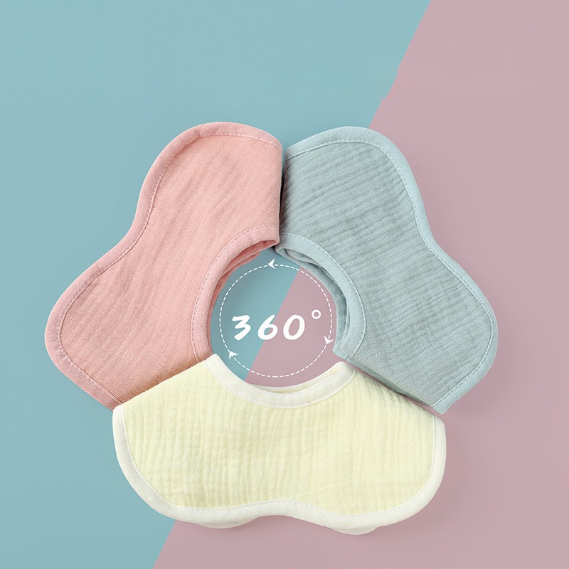 Drool Bib Manufacturer - Combination Gauze Cotton
