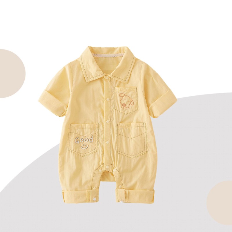 Baby Jumpsuit Manufacturer - A-Class Cotton Long Sleeve