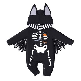 Baby Onesie Supplier - Wholesale Halloween Bat