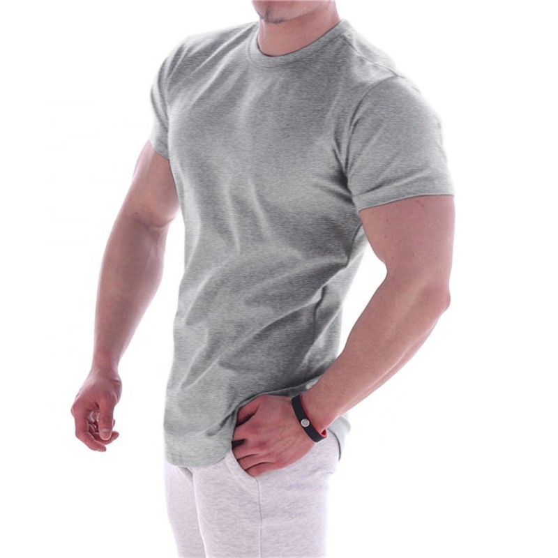 Men's T-shirt Manufacturer - Custom Logo Solid