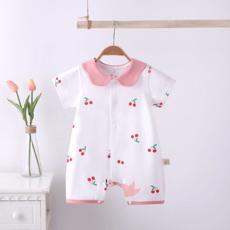 Newborn Pajamas Supplier - Summer Short Sleeve Cotton