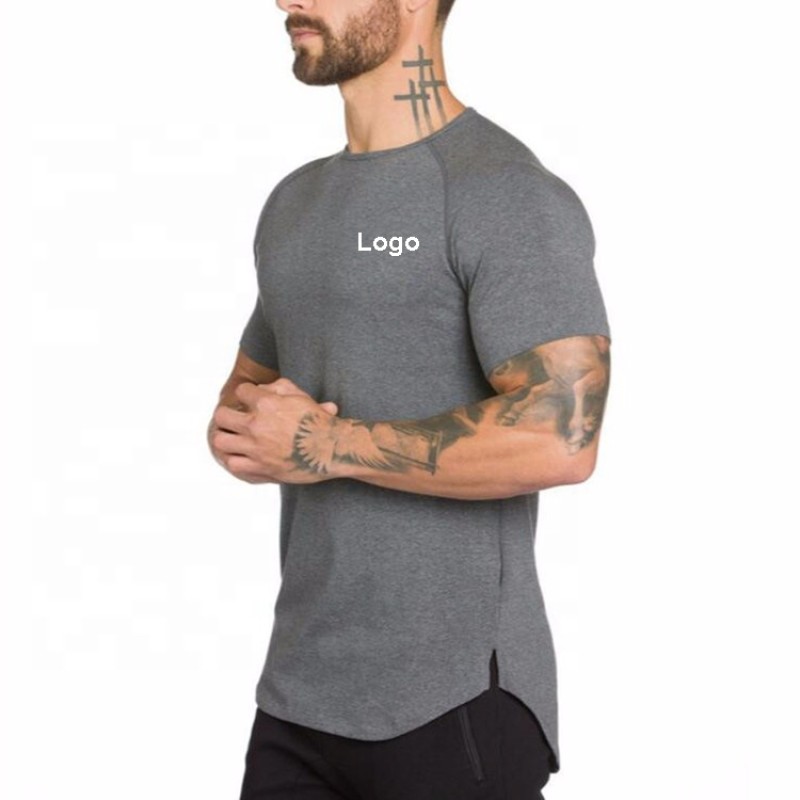 Sport T-shirt Manufacturer - Men's Tight Gym