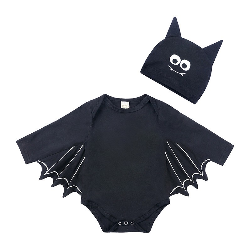 Halloween Jumpsuit Manufacturer - Autumn Bat Long Sleeve