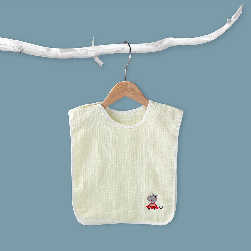 Drool Towel Supplier - Large Rice Snap Button