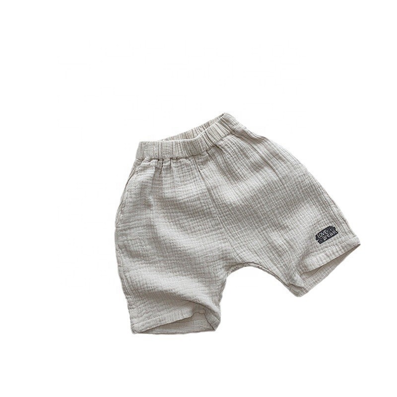 Children Shorts Supplier - Double-layer Wide Leg