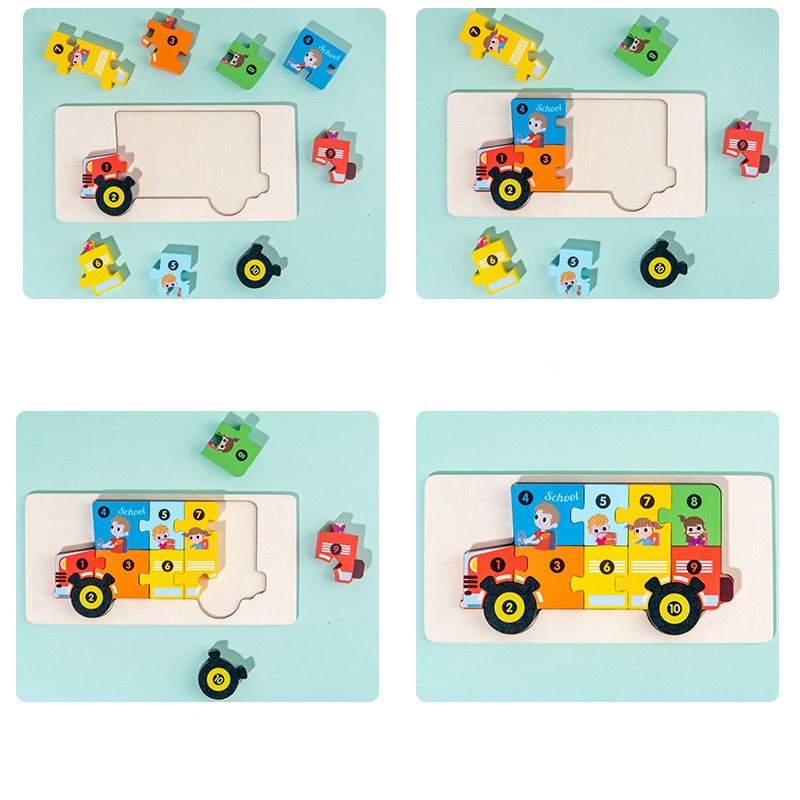 Wooden Puzzle Supplier - Early Education Cognitive