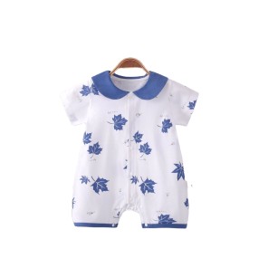 Baby Jumpsuit Manufacturer - Custom Pure Cotton Button