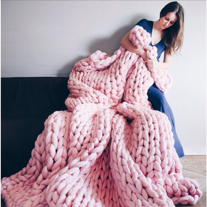 Throw Blanket Supplier - Texture Chunky Cable Knit