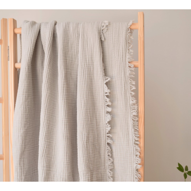 Throw Blanket Supplier - Solid Color Cotton Gauze Towelling