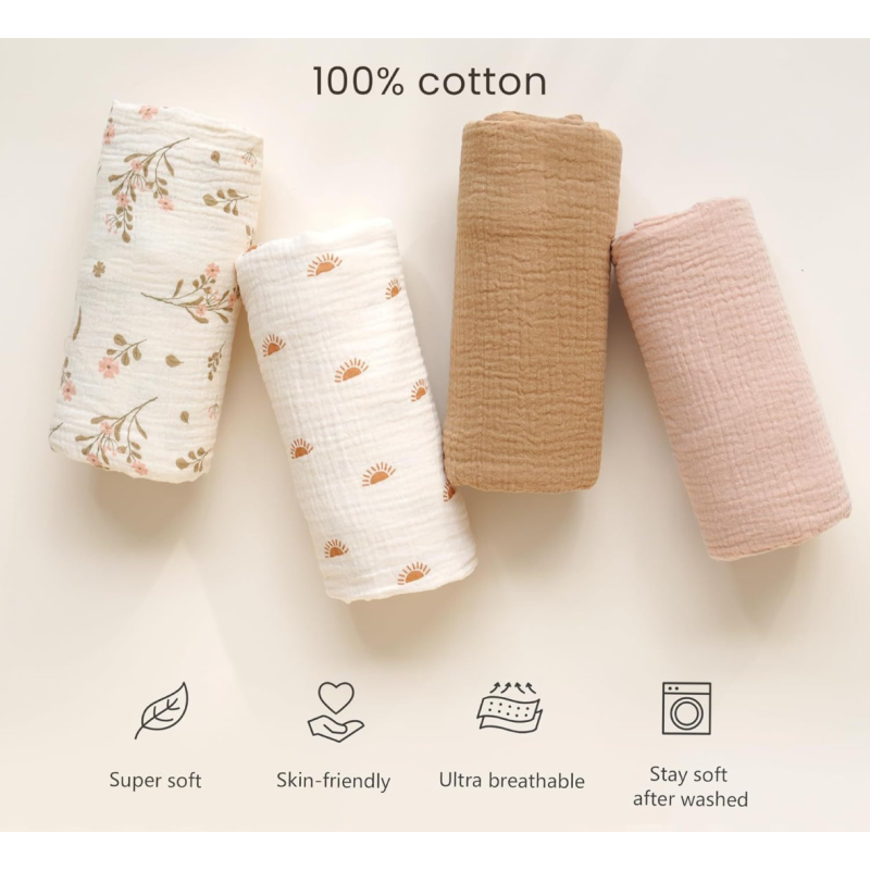 Baby Sheet Supplier - Factory Customized Cotton Crepe