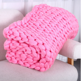 Throw Blanket Supplier - Wholesale Handmade Thick Knit