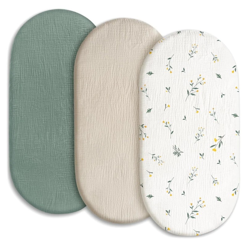 Baby Mattress Manufacturer - 3-Piece Printed Breathable Cotton