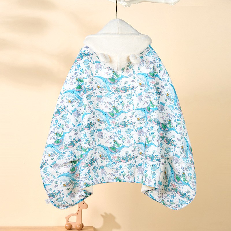 Hooded Towel Supplier - Baby Animal Printed Quick-dry