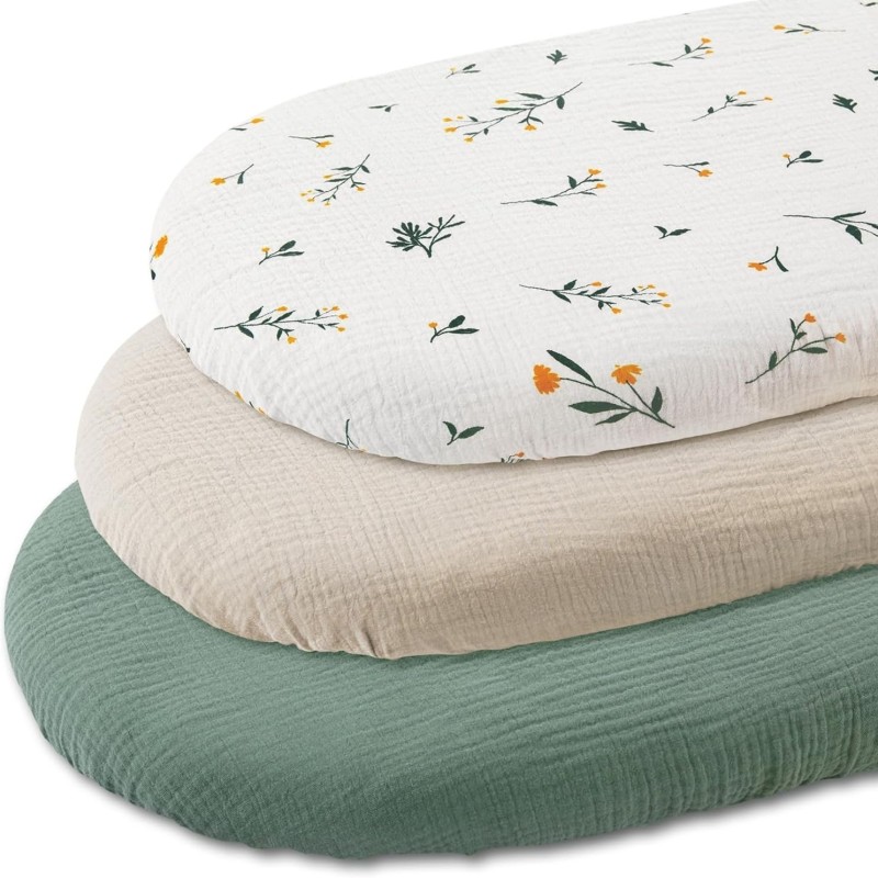 Baby Mattress Manufacturer - 3-Piece Printed Breathable Cotton