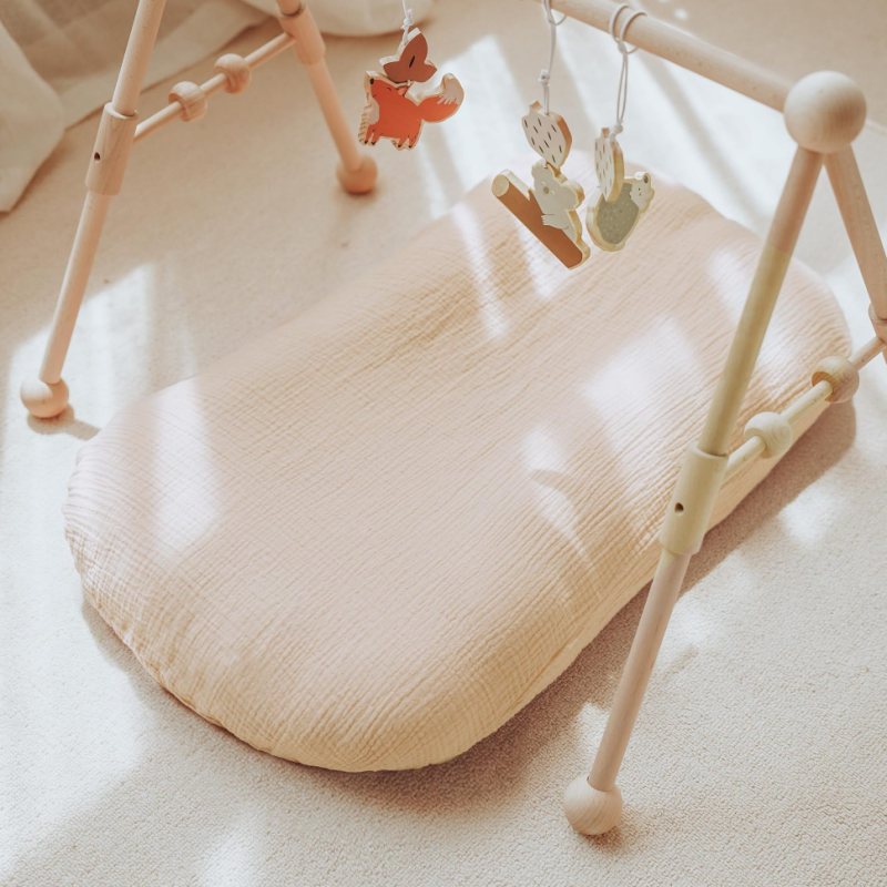 Crib Sheets Manufacturer - Solid Pattern Cotton Muslin