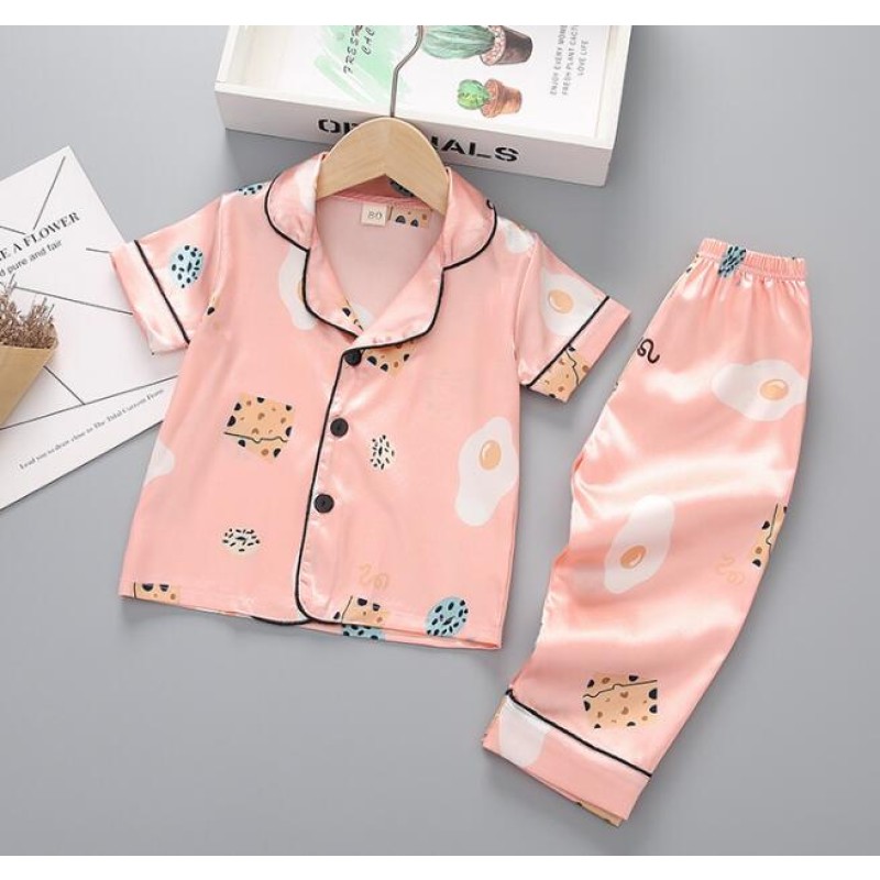 Children Pajamas Supplier - Thin Short-sleeved