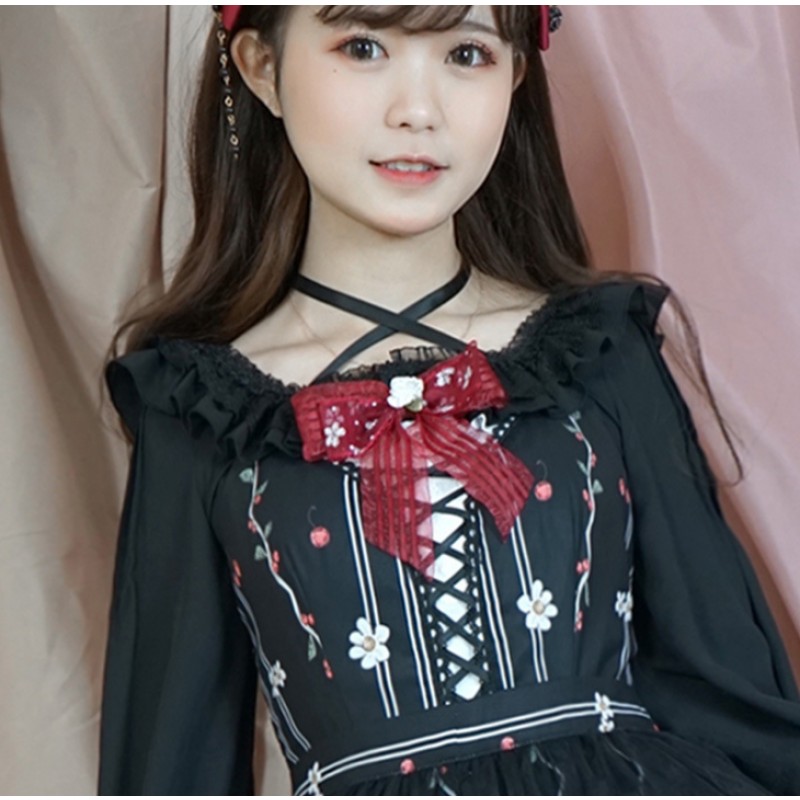 Lolita Dress Manufacturer - Medium Long Gothic Style