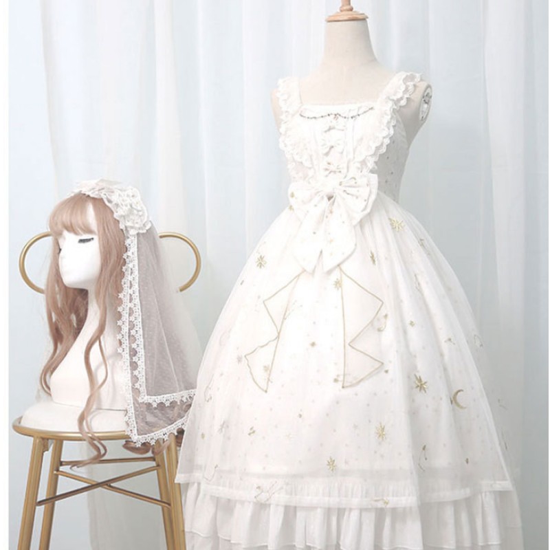 Chiffon Dress Factory - High Waist Embroidered Sling