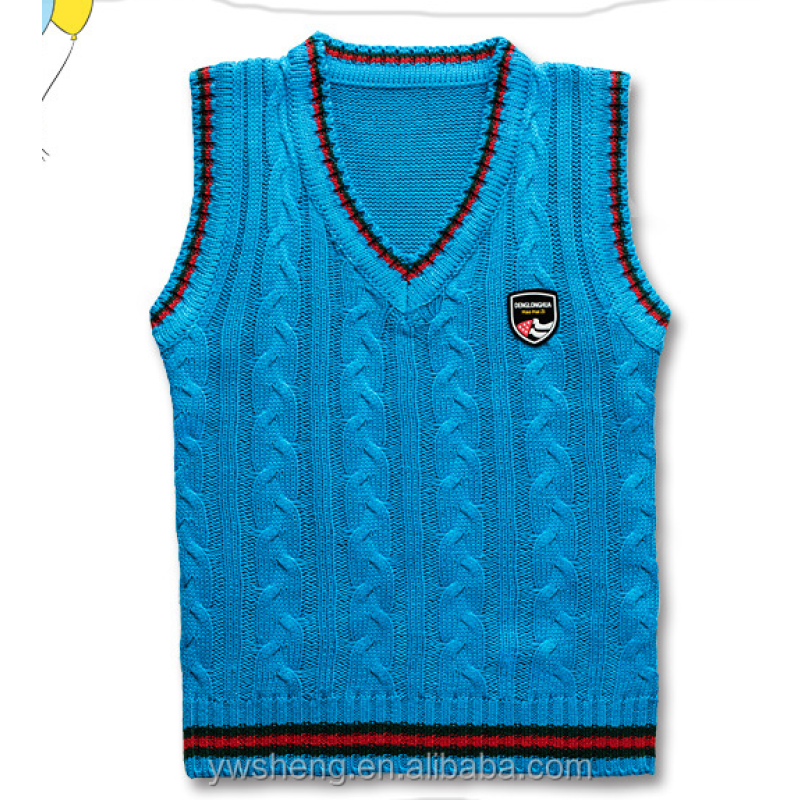 Children Vest Supplier - Knit Sleeveless Sweater