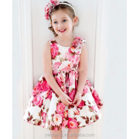 Summer Dress Factory - 2016 Big Flower Printing